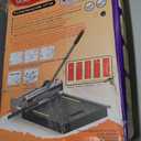 13" Pro SPC, LVP, LVT, WPC, RVP, VCT, PVC and Rigid Core Vinyl Flooring Cutter LVT-330; Cuts up to 5/16" (8mm) thick ! (Blackred)