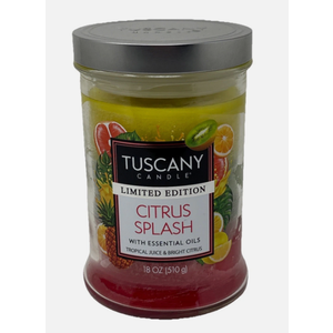 Tuscany Candle "Citrus Splash" Scented Candle