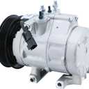 AC Compressor Compatible with 2007-2014 Ford Expedition F-150, 2008-2010 Ford F-250 350 450 Super Duty, Lincoln Navigator Mark LT Air Conditioner Compressor, 9C3Z19703A 7C3Z19703AA (1 new version)