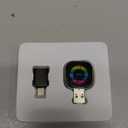 2026 Upgraded Wireless Carplay Adapter, 4 in 1 Screen Mirroring Support Mirror Link/AirPlay for Apple CarPlay & Android Auto, Mini USB/Type-C Plug & Play Car Play Adapter, Wired to Wireless No Latency