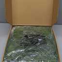 Christmas Norfolk Pine Garlands - 9ft Artificial Garland Faux Green Fake Pine Needles Garland for Fireplace,Table,Window,Stairs,Mante,Holiday Indoor Outdoor Xmas Decor(2PCS)