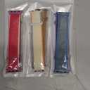 WJK Stretchy Nylon Straps Compatible with Apple Watch Bands 38mm 40mm 41mm 42mm 44mm 45mm 46mm 49mm for Women Men. Breathable Braided Band for iWatch Series 11 10 SE Ultra 9 8 7 6 5 4 3 2 1, 6 Pack (Pomegranate/Lilac/Tahoe Blue/Light Beige/Milk Tea/Smokypurple)