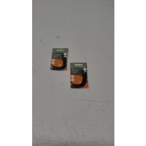 South Bend Flexible Drift and Trolling Sinkers, 1/2-Ounce 2 Pack