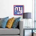 YouTheFan NFL Officially-licensed 3D Logo Series Wall Art - made of multiple layers - ready to hang on wall - bold design, perfect fan gift