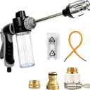 Hose Pressure Washer, 3 Spray Modes & Foam Hawk for Car Washing, Patios, & Furniture Cleaning, Universal and Easy to Install
