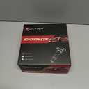UF735 Ignition Coil Pack and Iridium-Platinum Spark Plugs Set of 4 Compatible with Ford Escape Fusion 2014-2020 1.5L Replaces# DG554, C880