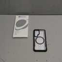 CENHUFO Magnetic Privacy for Samsung Galaxy S25 Case, Full Body Phone Case with Built-in 9H Tempered Glass Privacy Screen Protector and Camera Lens Cover, Shockproof Protective Clear Bumper -Black