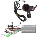 Alomejor Controller LCD Display 24V/36V/48V/60V 250W/350W Speed Controller with LCD Display Panel for Electric Scooter(L)