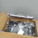 AX WABER Mobile TV Floor Stand for 13-50 inch LCD LED Flat/Curved Panel Screen TVs up to 77 lbs, Height Adjustable TV Stand Mount with Tilt VESA 200x200, Portable TV Stand with Shelf AX2007TBM