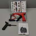 Richcat Tubeless Tire Puncture Repair Kit with Mushroom Plug, Repairs punctures and Flat Tires for Motorcycles, Cars, Trucks, ATVs,Gun Puncture Repair Kit