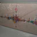 KUPTEU Canvas Wall Art Decor Modern Wall Art Pictures for Living Room Artwork for Walls Large Abstract Colorful Wall Art Prints Abstract Canvas Art Wall Decor Bedroom Home Aesthetic Decor 24" X 48"