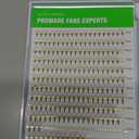 500 Premade Fans Eyelash Extensions 10mm Single Length Promade Lash Fans C/D Curl Premade Fans Pointed Thin Base Handmade Volume Premade Lash Extensions Fans(10D,0.07-C-10MM)