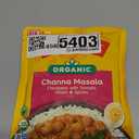 Tasty Bite Organic Channa Masala, 10 Ounce, Ready to Eat, Microwavable Entree, Vegan & Gluten Free, BB Date: 06/31/2026