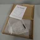 Large Acrylic Rabbit Hay Feeder with Lid, Transparent Hanging Food Dispenser Hay Feeder for Bunny Rabbits Guinea Pig Cage Chinchillas Hamsters Small Pets and AnimalsLarge