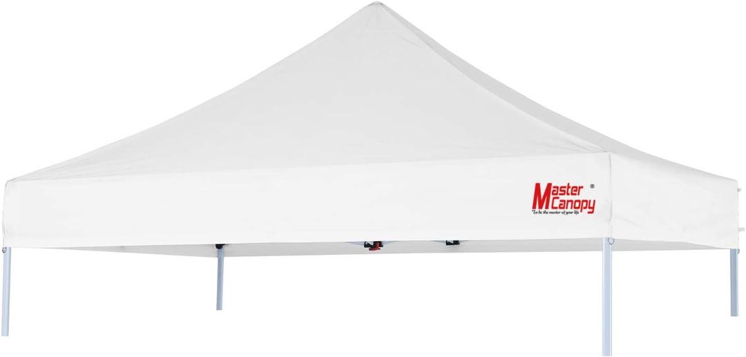 MASTERCANOPY Replacement Pop Up Canopy Top (10x10, White)