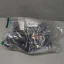 Guiseapue Double Stroller Organizer with 2 Insulated Cup Holders: Parent Console Double Jogging Stroller Accessories Fits for Baby Jogger City Mini GT2 and Jeep Double Stroller (Black)