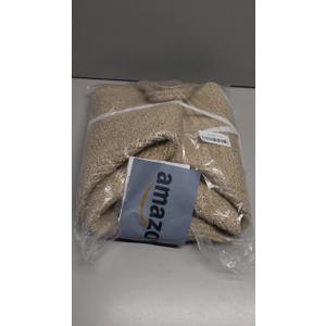 JMvicyroam 65L Extra Large Blanket Basket for Living Room - Woven Cotton Rope Laundry Hamper with Reinforced Handles - Storage Bin for Pillows, Comforters & Toys - Machine Washable,Oatmeal