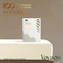 MAYFAIR LINEN 100% Egyptian Cotton California King Fitted Sheet Only - 600 Thread Count Cal King Sheets Deep Pocket Fitted, Soft Cooling No Pop-Off Elastic Bottom Sheet, Fits Mattress upto 18" - Ivory