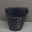 Rubbermaid Trash Can, 2.25 Gallon, Plastic, Gunmetal Blue | Pack of 2 | Bathroom | Vanity