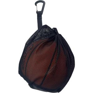 Single Ball Bag,Ball Storage Bag,Mesh Carry Bag with Zipper Pocket,Drawstring Sling Back Bag for Carrying Basketball Volleyball Soccer Football