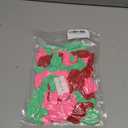 Christmas Balloon Garland Arch Kit, 107PCS Red Pink Green Balloons Arch with 4D Silver Balloon, Xmas Candy Cane Windmill Silver Explosion Star Foil Balloons for Christmas New Year Party Supply