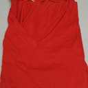 Aokosor Womens V Neck Short Sleeve T Shirts Summer Tops 2025 Casual Loose Tees Trending Now S-4XL (Red)
