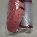 Inflatable Dog Cone Collar for Large Medium Small Dogs, Soft Dog Donut Collar Adjustable Recovery Cone for Pets After Surgery, Extra Enhanced Anti-Licking Guard Shield (Mangosteen, Large)