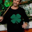 Arvilhill Men's St Patrick's Sweater Irish Clover Sweatshirt (S-XXL)