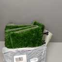 Dog Grass Pad with Foldable Dog Litter Box,Large Liner Base for BalconyUltra-Absorbent Artificial Grass Pads for Dogs Pee Pad Holder, Potty Training, 2 PCS Reusable Pee Pad