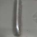 KesaPlan 100 Pcs Disposable Stemless Glasses 12oz Crystal Plastic Wine Glasses Clear Classic Cup for Meeting Weddings Birthdays Cocktail Christmas Party Supplies