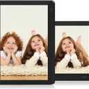 Atatat 10 inch Digital Photo Frame WiFi with 1280x800 IPS Touch Screen, Share Photos & Videos via APP, Email, Auto-Rotate, Wall-Mountable, Portrait and Landscape (Black)