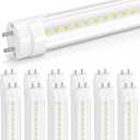 12-Pack T8 LED 3FT Type B Light Bulbs, 14W (30W Equivalent), 5000K, 1820LM for G13, 3 Foot LED Fluorescent Tube Replacement, Super Bright Lamp Beads, Dual-Ended, Remove Ballast, Clear Cover