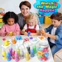 Coodoo Magic Water Elf Toy Craft Kits, Aqua Fairy Water Gel DIY Squishies Squishy Maker Toddler Kids Toys for Girls Boys Toys Birthday Gifts, Art Supplies Arts and Crafts for Kids Ages 4-6 4-8 8-12