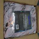 Pop Shop Marble Comforter Set, Full/Queen, Rose Gold (Multicolor)