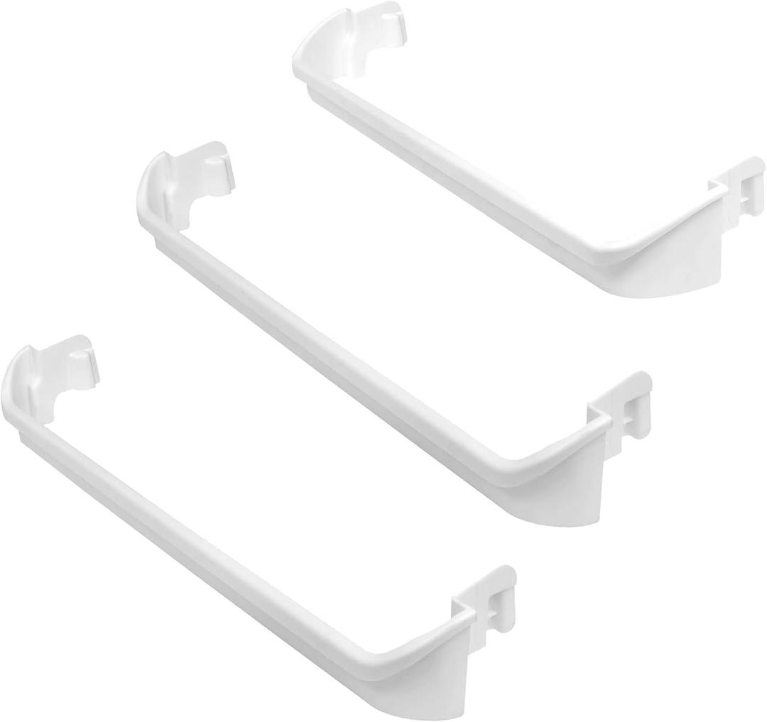 240534701 & 240534901 x2 Refrigerator Door Shelf Replacement Compatible with frigidaire kenmore Door Shelf Rack Bar Rail Replaces AP3214631 PS734936 948952 AP3214630 PS734935 EA734935 948954 AH734935, 240534901 x2 & 240534701 x1