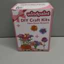 windpaint Fabric Flower Bouquets Toys, Christmas Gifts DIY Craft Kits Toys for Kids, Arts & Crafts for Girls 3 4 5 6 7 8 9 10 Years Old Toddler, Educational Learning Preschool Birthday Gifts(Purple)