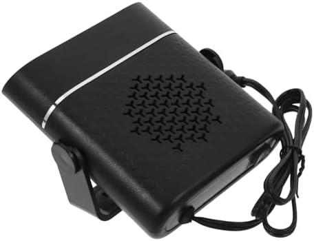PLAFOPE Car Heater Portable Auto Heater Battery Operated Windshield Defroster Abs Material Easy to Use Rotating Base