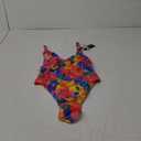 RELLECIGA Women's One Piece Thong Swimsuit S