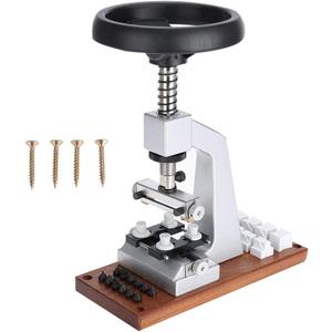 Watch Case Opener, Practical 5700# Bench Watch Case Opener With Metal Base Watchmaker Repair Tool, With A Full Set Of Accessories