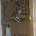 for 2018-2024 Ford Expedition/Lincoln Navigator 7-Seater Accessories Floor Mats 3 Rows Trunk Cargo Liner and Backrest Mats All Weather TPE (7 Seat Full Set-Not Fit Max Or L)