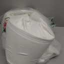 Vekkia Full Bed Wedge Pillow Gap Filler/ Headboard Pillow/ Mattress Wedge Fill Gap (0-6") Between Headboard and Mattress (White 54"x10"x6")