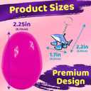 24PCS Filled Easter Eggs with Funny Mini Character Figures, Italian Brainrot Style Collectible Set, Novelty Surprise Capsules for Party Decor and Seasonal Events
