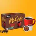 McCafe Premium Roast Coffee, Single Serve Keurig K-Cup Pods, Medium Roast, 60 Count, (6 Packs of 10) (EXP 11/30/25)