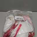 9 Pcs Zombies Costume for Girls Cheerleader Uniform Top Pant Coat Outfits (5-6 years, White)