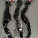 12A Straight Bundles Human Hair 14 16 18 Inch 100% Unprocessed Brazilian Virgin Hair 3 Human Hair Bundles for Black Women Natural Color Suitable To Wear At All Times