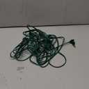 3 Pack 6 FT Polarized Extension Cord, US AC 2-Prong Green Male/Female Outlet 20AWG Saver Power Extension Cord Cable for Halloween Christmas Decorations Lights Connection, 125V Max.5A(432 Watts)