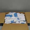 Disposable Toilet Seat Covers Extra Large Waterproof for Campers & Adults, Individually Wrapped for Public Restroom, Travel, Airplane, Trip, Camping & Hiking (100 Pack)