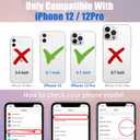 Toycamp for iPhone 12/12 Pro Case for Women, Vintage Collage Art Design, Girls Teens Cute Print Case with Ring Kickstand Cover for iPhone 12/12 Pro (6.1 Inch) (Pink Quotations)