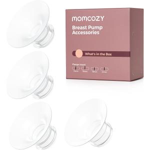 Momcozy M5| M6| M9 Original Replacement Accessories, Food-Grade Silicone & BPA Free, Original Breastfeeding Parts, Inserts 15/17/19/21mm