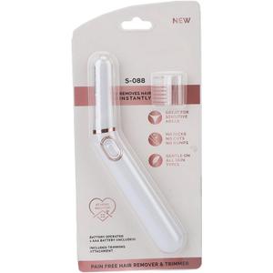 Bikini Shaver Dry Use Angled Fit Portable Electric Bikini Trimmer with LED Light for Women